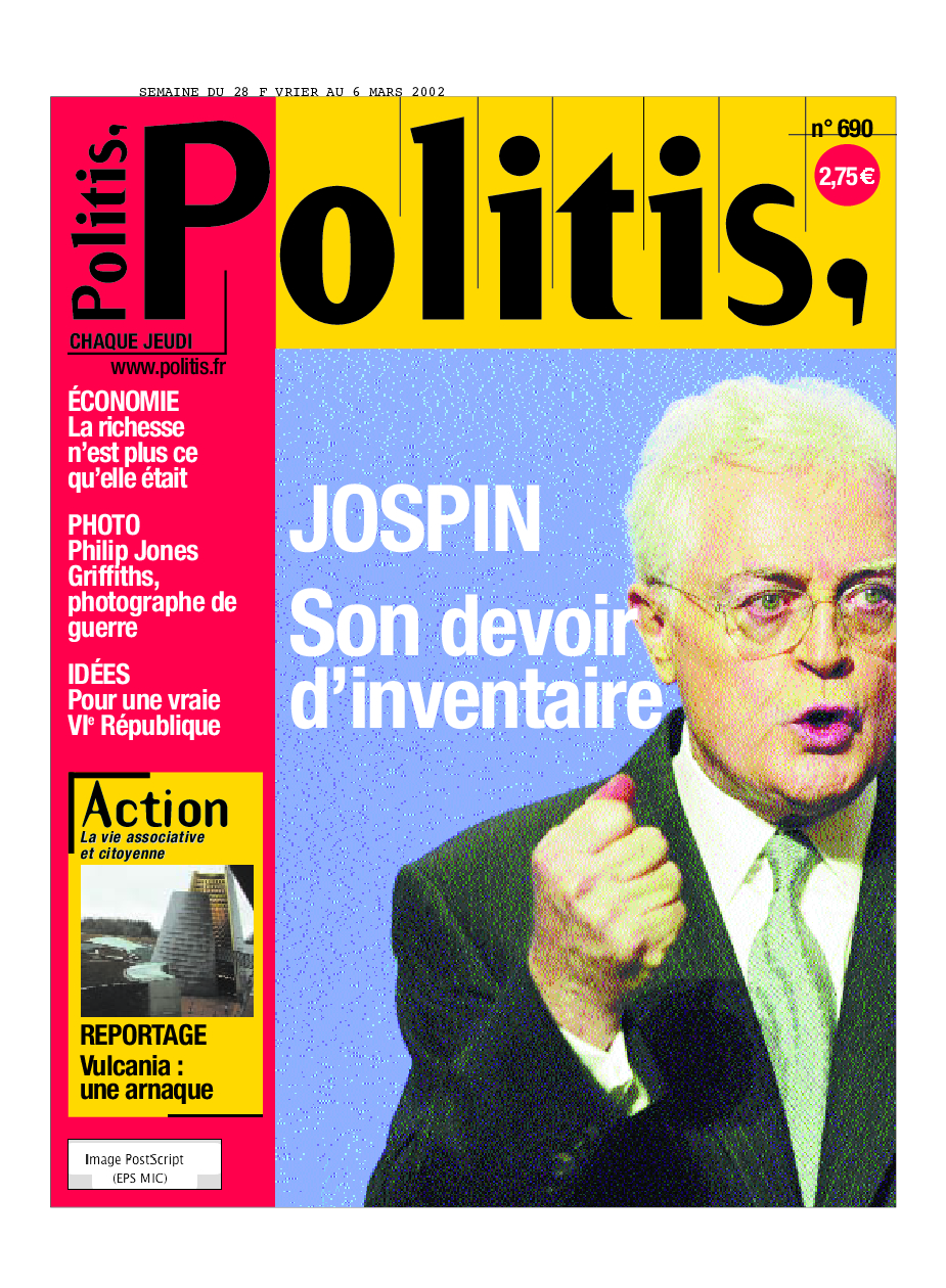 Jospin : Son devoir d’inventaire