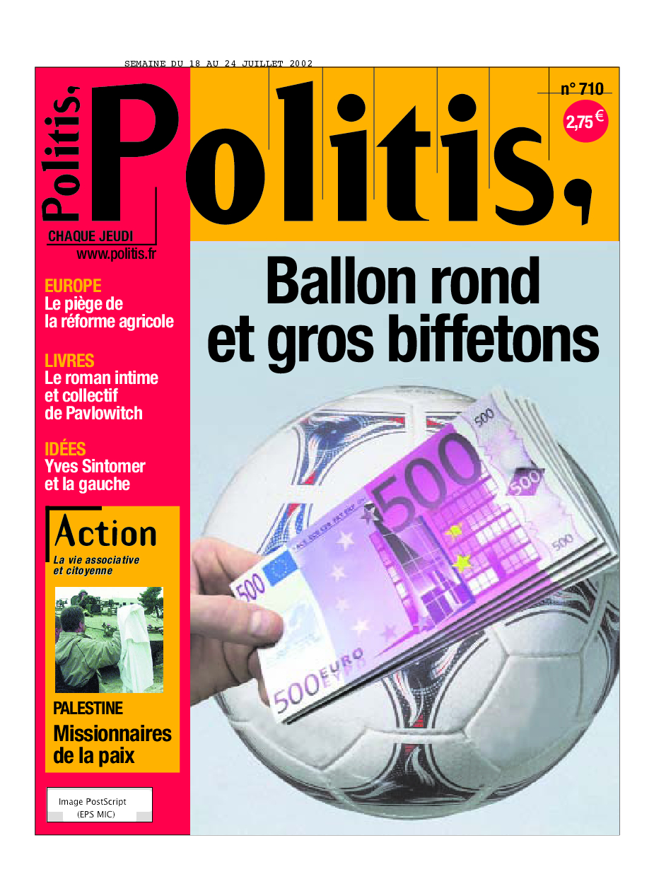 Ballon rond et gros biffetons