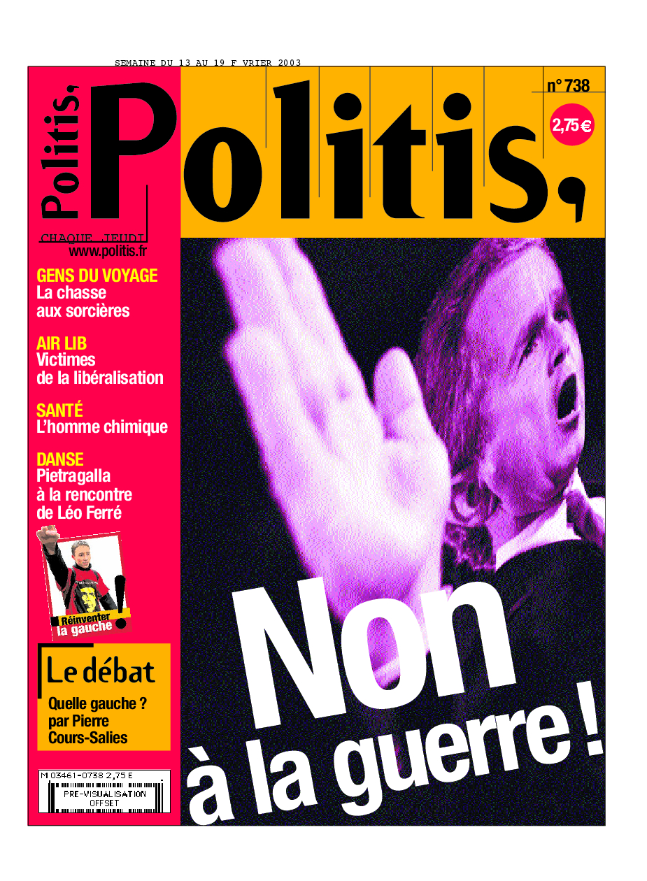 Non à la guerre!
