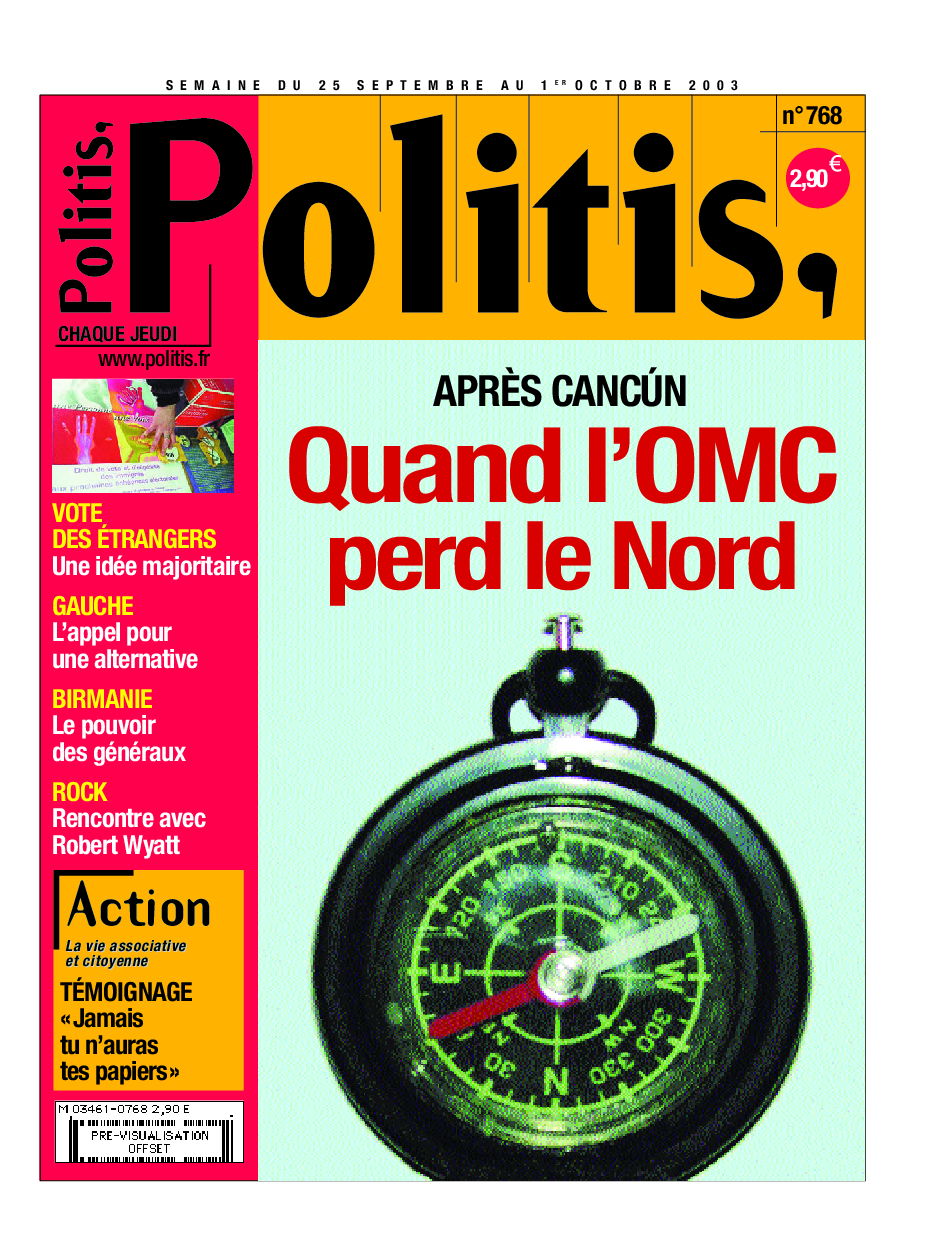 Après Cancun : Quand l’OMC perd le Nord