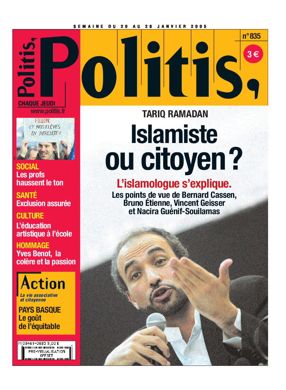 Tariq Ramadan : Islamiste ou citoyen ?