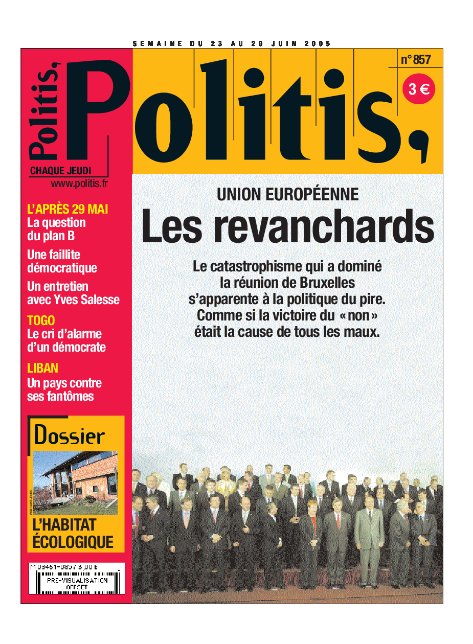 Union européenne : Les revanchards