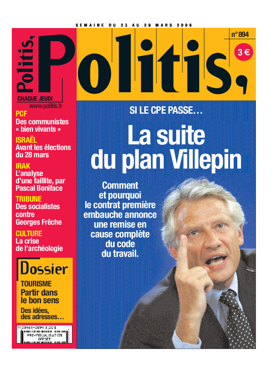 La suite du plan Villepin