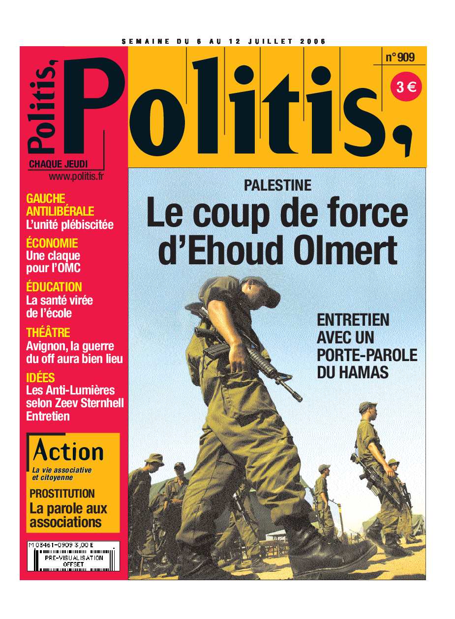 Le coup de force d’Ehoud Olmert
