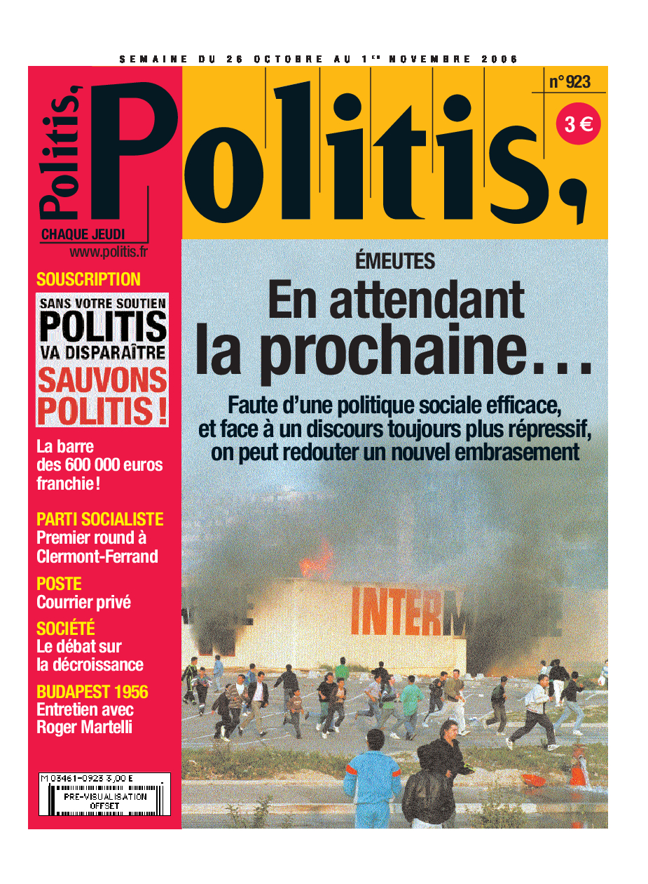 Emeutes : En attendant la prochaine…