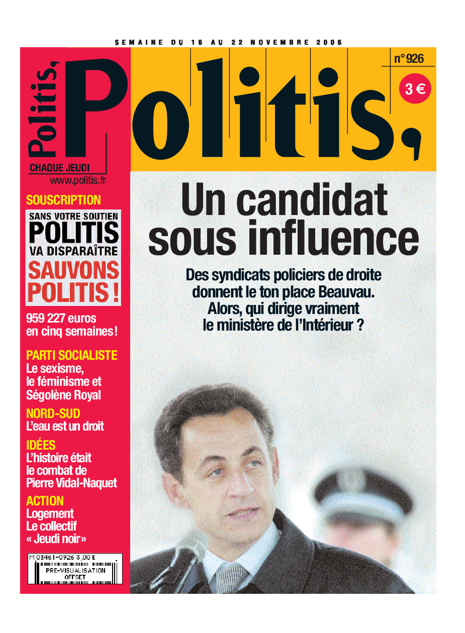 Un candidat sous influence