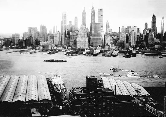Manhattan, à la fin des années 1950. - AFP
