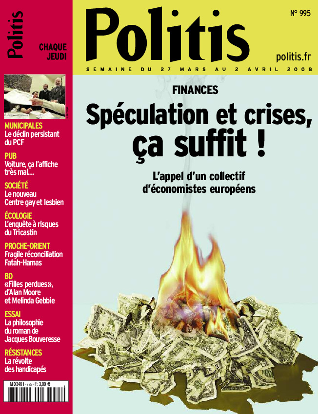 Finances : spéculation et crises, ça suffit !