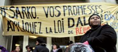 Logement opposable : droit dans le mur