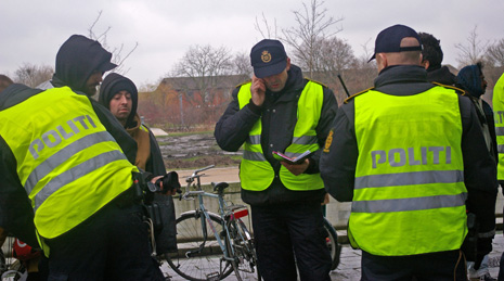 Illustration - Arrestations à gogo à Copenhague 