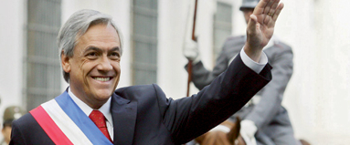 Chili : les premières bourdes de Piñera