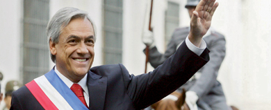 Chili : les premières bourdes de Piñera