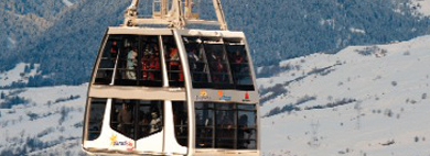 Les pistes de ski sur la mauvaise pente