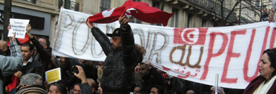 Tunisie : Au coeur de la manifestation parisienne