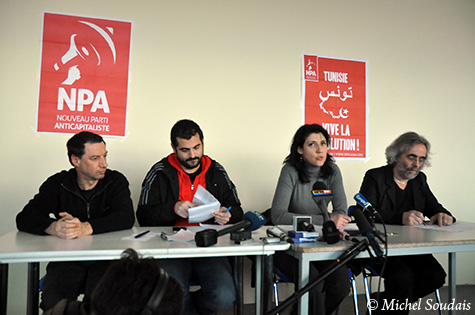 Vincent Duse (P4), Gaël Quirante (P2), Myriam Martin (P1), Léonce Aguirre (P3). 