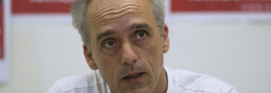 Philippe Poutou, candidat du NPA à la présidentielle 2012