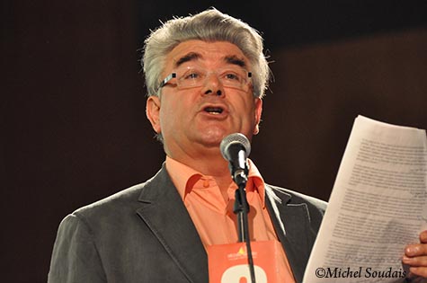 André Gerin au 35e congrès du PCF, le 18 juin 2010. 