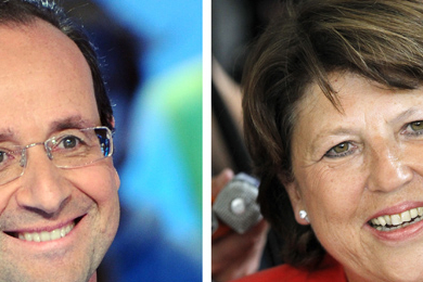 Aubry et Hollande, le jeu des différences