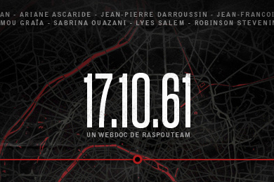 Le webdoc « 17.10.61 » récompensé au Fipa 2012