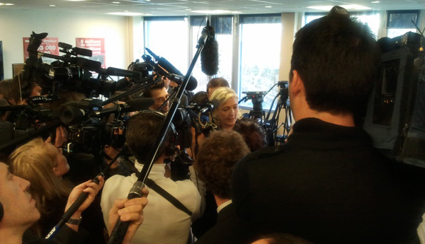 Marine Le Pen, 12/01/2012 