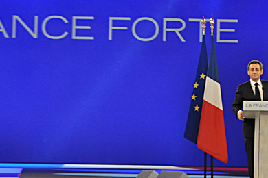 À Villepinte, Sarkozy fustige l’immigration et le libre-échange européens