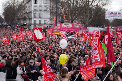 Mélenchon à l’assaut de la Bastille