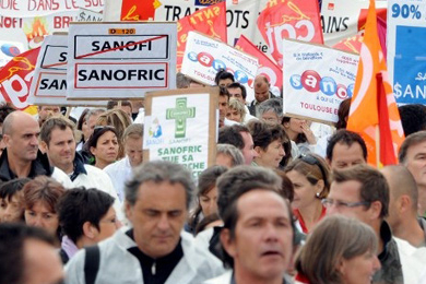 Sanofi : les salariés contre la purge