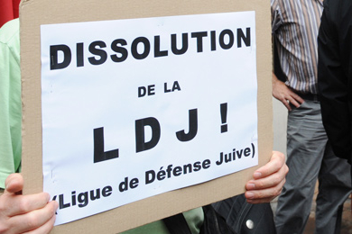 Les opposants à la Ligue de défense juive peinent à se faire entendre