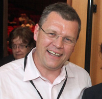 Dominique Boren, co-présidents de l'APGL, en septembre 2010. - AFP / CELINE MIHALACHI