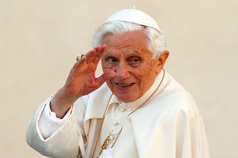 Illustration - Bye bye le pape … 