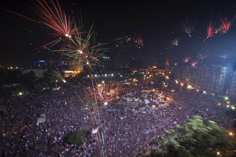 La place Tahrir, le 3 juillet - KHALED DESOUKI / AFP