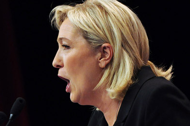 Les grosses ficelles de
Marine Le Pen