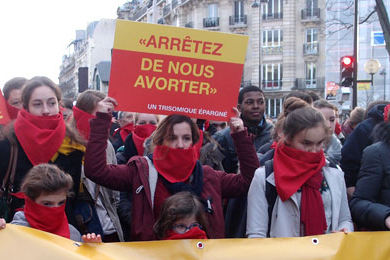 Défilé des anti-IVG : un parfum de Manif pour tous