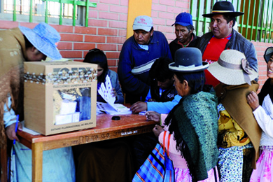 Bolivie : « La population indienne s’identifie massivement à Morales »