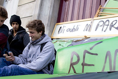 Les lycéens rendent hommage à Rémi Fraisse