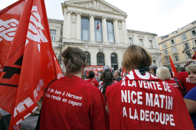 Nice-Matin : une reprise par les salariés et… Bernard Tapie !