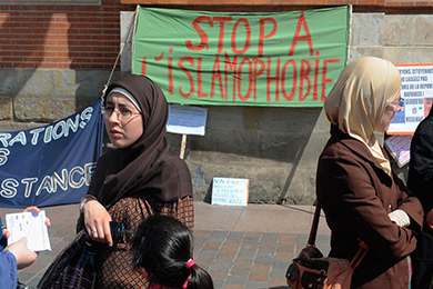 Mobilisation contre l’islamophobie