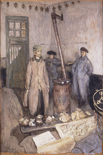 Edouard Vuillard : L'Interrogatoire, 1917 