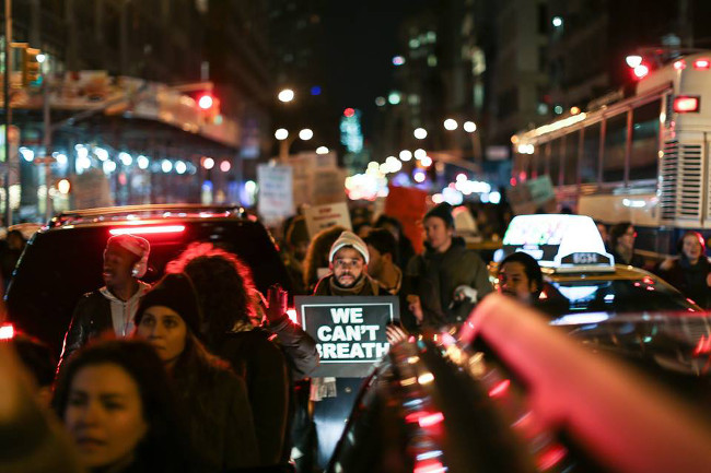 We can't breathe - (photo : Brandon Stanton/Humans of New-York)