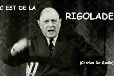 Appartenance irrévocable à la zone euro : « C’est de la rigolade ! » (De Gaulle)