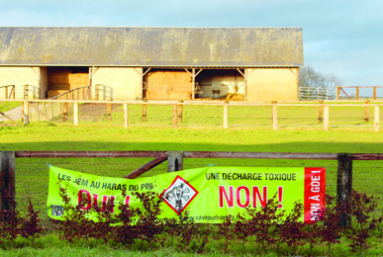 Nonant-le-Pin : La décharge tombe sur un os