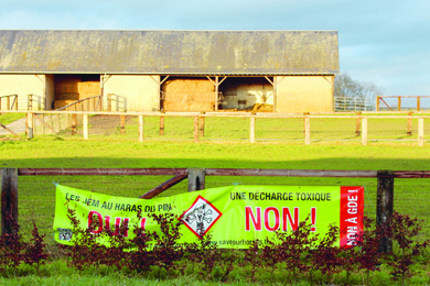 Nonant-le-Pin : La décharge tombe sur un os