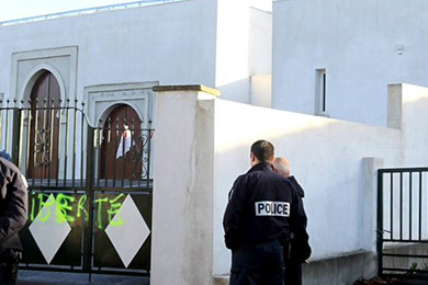 Des mosquées de nouveau visées après l’attentat contre Charlie Hebdo