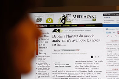 Des sites d’information inaccessibles