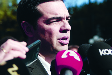 Syriza, le chiffon rouge