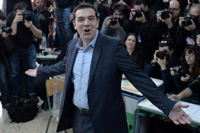 Grèce : Victoire éclatante de Syriza