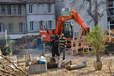 La Zad urbaine de Marseille évacuée