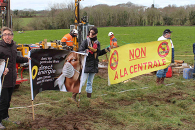 Landivisiau : la centrale passe en force