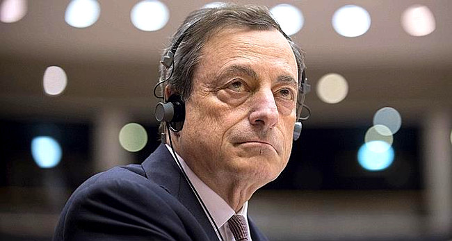 Mario Draghi, président de la BCE et ex de Goldman Sachs 