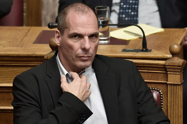 Yanis Varoufakis. - ARIS MESSINIS / AFP